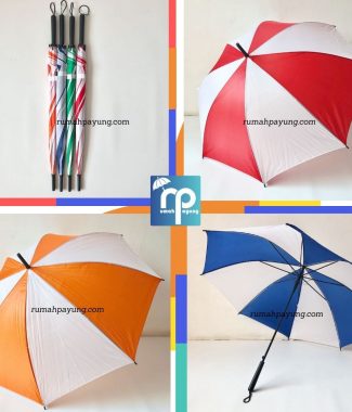 Payung Standar Kombinasi Warna bisa sablon logo