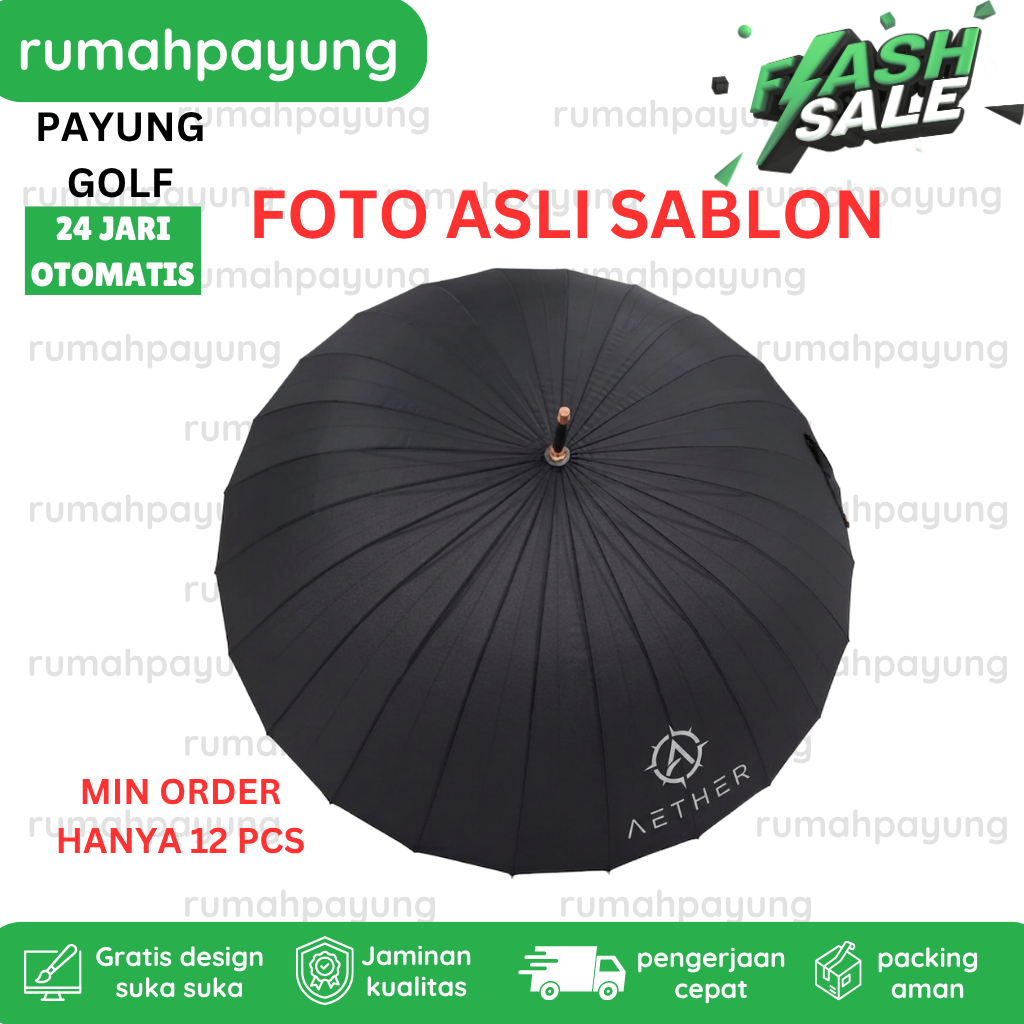 PAYUNG GOLF 24 JARI OTOMATIS
