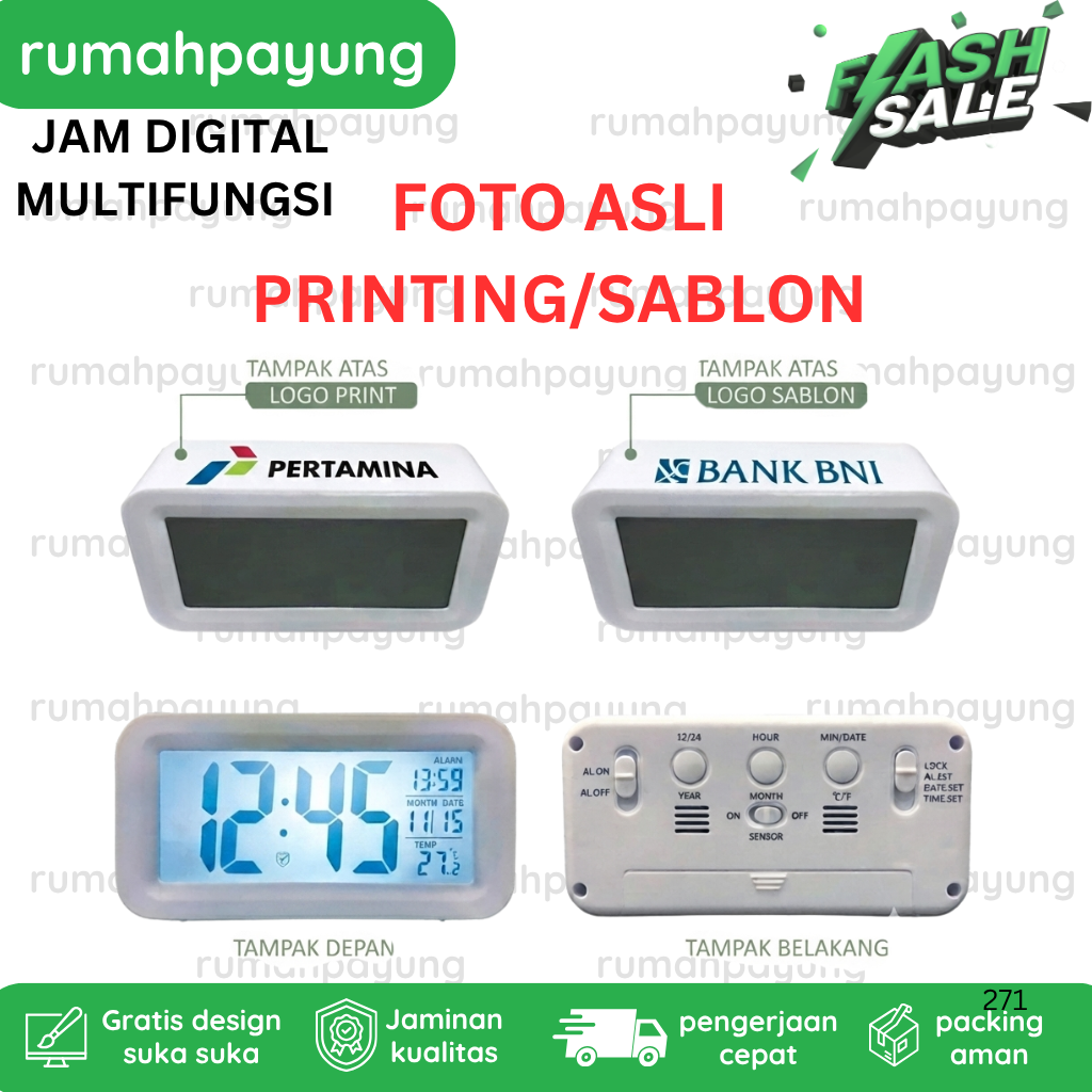 Jam Digital Multifungsi